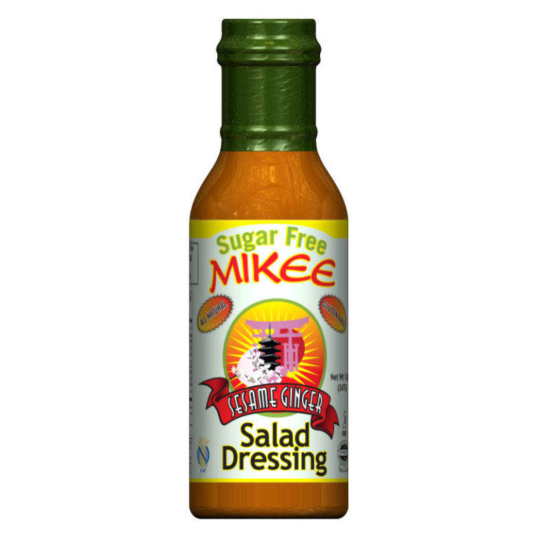 Sugar Free Sesame Ginger Salad Dressing MIKEE